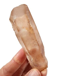 Red Quartz Crystal Point Brazil 78 grams - Picture 1 of 3