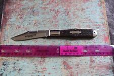 1990 Winchester Trademark USA #1920 Jigged Bone 1 Blade Coke Bottle Knife