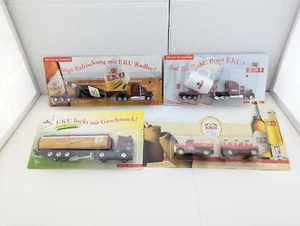 Lot of 4 - German EKU Radler & Pils Truck/Semi Trucks - 1:87/HO Scale  - New! - Bild 1 von 6
