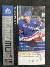 2002-03 SP Authentic #100 Eric Lindros HT #ed/1499