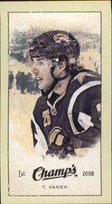 2009-10 Upper Deck Champ's Buffalo Sabres Hockey Card #209 Thomas Vanek