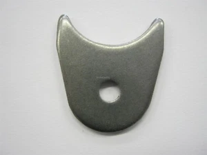 Body Tab Radius Mounts 10 pack 1/4" Hole Gussets Mounting Tab .130" thick Flat - Picture 1 of 2