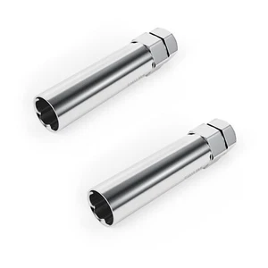 (2) Chrome Socket Key Tools for 6 spline Lug Nuts | 19mm, 3/4", 21mm, 13/16" Hex - Picture 1 of 7