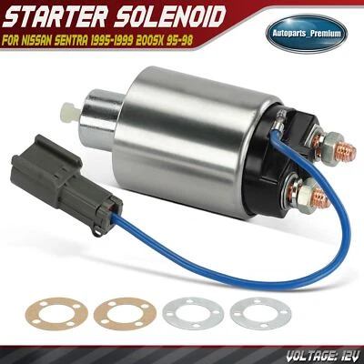 12V Starter Solenoid Switch for Nissan 200SX 1995-1998 Sentra 1995-1999 L4 1.6 - Image 1 of 4