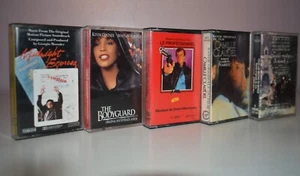 Lot of 5 K7 Movie BO Cassettes - Midnight Express/Professional/Bodyguard.. - Picture 1 of 3