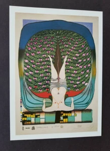 Friedensreich Hundertwasser "Homage To Schroder-Sonnenstern" Mounted Print 1986 - Picture 1 of 5