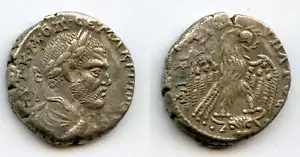 Silver tetradrachm of Macrinus (217-218), Carrhae mint, Roman Empire (Pr.826) - Picture 1 of 1