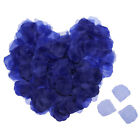 Silk Artificial Flower Rose Petals, Dark Blue Faux Flowers 2X2 Inch 5000Pcs