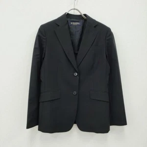 Brooks Brothers Size 7AR mohair blend tailored jacket Navy 3-0620M☆ - Picture 1 of 3