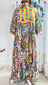 Kleid Tunika ❤ Hippie boho Mode Bohemian  Kleid  Gr.M /L Ibiza