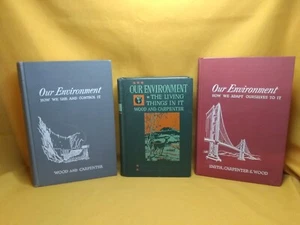 Our Environment 3 HC book lot Smith, Wood, Carpenter Adapt Control Living Things - Picture 1 of 18
