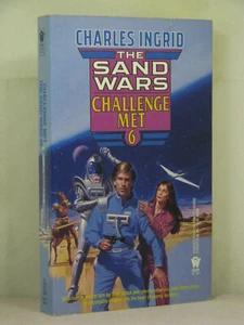 1st,signed by 2(author,artist),Sand Wars 6:Challenge Met by Charles Ingrid(1990) - Picture 1 of 3