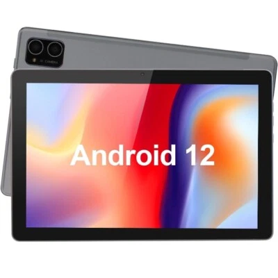 10 Inch Tablet, Android 12 Tablet PC with 64GB ROM, 3GB RAM and 128GB Expandable - Bild 1 von 4