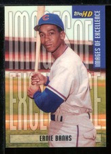 Ernie Banks Card 2001 Topps HD Images of Excellence #IE3