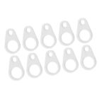 (S)10x Hearing Aid Clip Adaptor Prevent Loss Hearing Aid Silicone Ring PLM