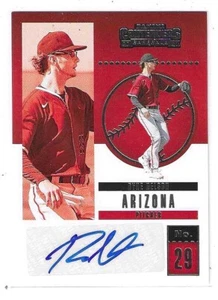 2020 PANINI-CONTENDERS RYNE NELSON CONTENDERS AUTO #CA-RN ARIZONA DIAMONDBACKS - Picture 1 of 2