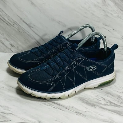 Para mujer Dr. Scholls talla Zapato sin cordones 7W Memory Foam Comfort Collection azul marino Foto 1 de 4