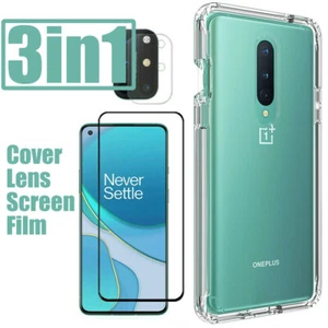 Für OnePlus Nord 200 N100 Hülle Stoßfest Cover Linse Folie Display Hartglas - Bild 1 von 16