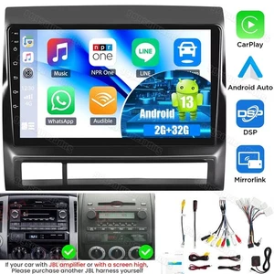 Android 13.0 Car Stereo Radio For Toyota Tacoma 2005-2013 Wifi Apple CarPlay GPS - Picture 1 of 19