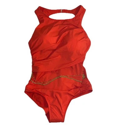 Traje de baño MAGICSUIT de una pieza naranja talla 12, copa B C D 6019819-PRS-12 Foto 1 de 4