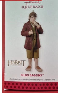 Hallmark 2013 Bilbo Baggins Lo Hobbit decorazione natalizia QXI2095 Tolkien con scatola - Foto 1 di 9
