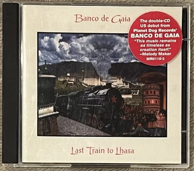Last Train To Lhasa By Banco De Gaia (CD 1995) Mammoth/Planet Dog Records,2-Disc Foto 1 de 4