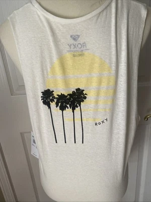 NWT Roxy TANK TOP  Womens Beach Surf L - Image 1 of 4