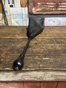 2003 - 2009 DODGE RAM CUMMINS NV5600 G56 6SPD SHIFTER KNOB AND BOOT NICE SHAPE - Picture 1 of 15