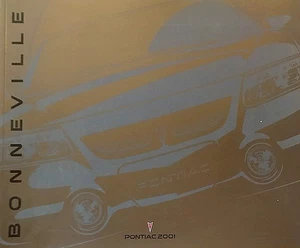 2001 PONTIAC BONNEVILLE sales brochure catalog US 01 SE SLE SSEi - Picture 1 of 1