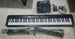 88 Key Piano Keyboard, Semi Weighted Electronic Digital Piano with Music StandMB - Picture 1 of 5