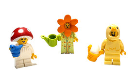 New! LEGO B.A.M. Minifigures: 2026 Spring/Easter Set of 3 ✨CAREFULLY SHIPPED