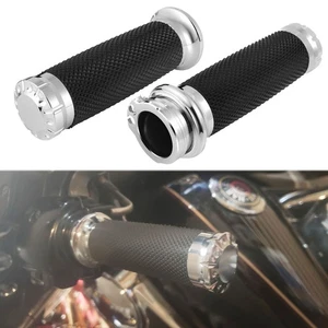 1" 25mm Handlebar Hand Grips For Suzuki Intruder Volusia VS VL 700 750 800 1500 - Picture 1 of 13