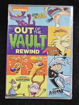 NICKELODEON OUT OF THE VAULT REWIND, DVD, BRAND NEW SEALED, 2018, FREE SHIPPING - Image 1 of 4