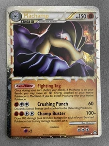 Machamp (Prime) 85/102 HS Triumphant Holo - Pokemon Trading Card 2010 NM/Mint - Picture 1 of 2