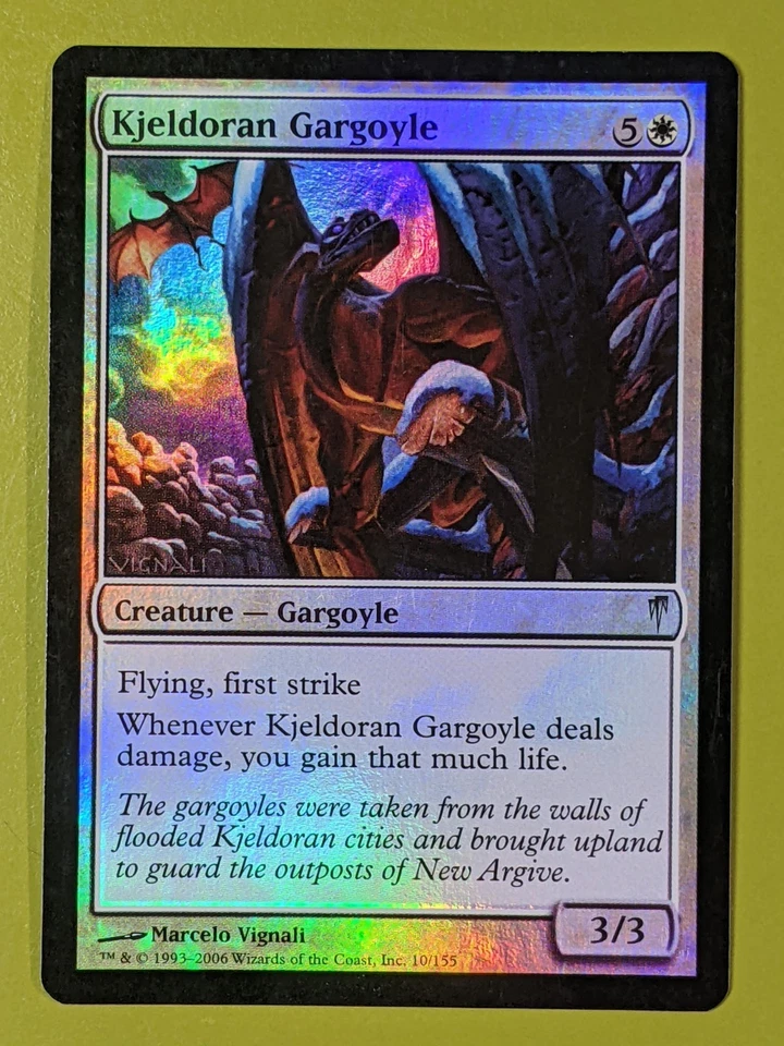 FOIL Kjeldoran Gargoyle x1 Coldsnap 1x Magic the Gathering MTG - Image 1 of 1