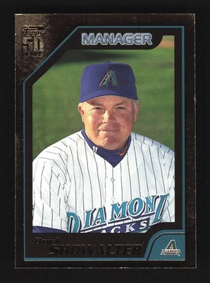 Buck Showalter Arizona Diamondbacks 2001 Topps Gold #328 SN /2001 - Image 1 of 2