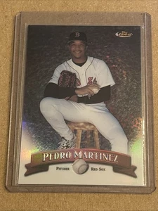 1998 Topps Finest - Pedro Martinez #154 No-Protector Refractor Red Sox HOF NM+ - Picture 1 of 2