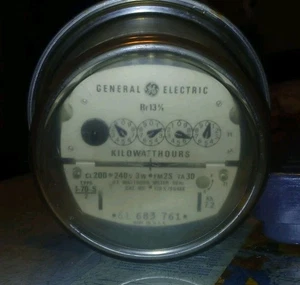 General Electric Kilowatthours Meter  Rr13% Type I-70-S 240V Adjustable - Picture 1 of 23