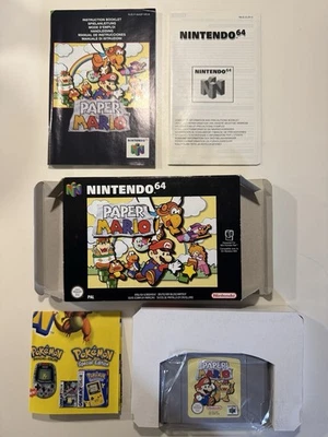 Paper Mario N64 CiB Top Zustand Nintendo - Bild 1 von 4