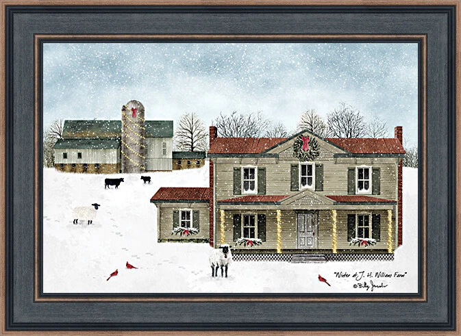 Art Print, Framed or Plaque by Billy Jacobs - Winter At J. H. Williams - BJ1275 - Image 1 of 1