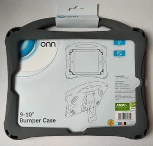 ONN/ASDA Tech Funda Universal Silicona Antigolpes Tableta 9" - 10" Tabletas Con Soporte - Imagen 1 de 2