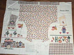 Dianna Marcum Harvest Moon Vest Fabric Panel Fall Autumn XS S M L Cut & Sew - Picture 1 of 3