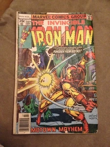 Marvel Comics Group The Invincible Iron Man 1978 #112 Motown Mayhem Punisher - Picture 1 of 2