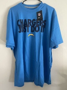 Nike Powder Blue Los Angeles Chargers Tshirt XXL - Bild 1 von 3