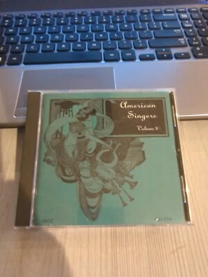 Rare Retail Opera Cd -1525 American Singers vol 3 Abott Hamlin Cisneros Scott Foto 1 de 2