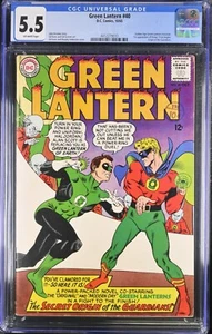 1965 Green Lantern 40 CGC 5.5 2nd Appearance of Gold Age Green Lantern. - Picture 1 of 2