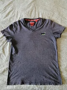 Superdry Herren T-Shirt, Gr. L, Grau, Baumwolle, Polyester - Bild 1 von 3