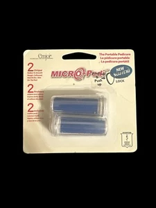 Emjoi Micro Pedi Portable Pedicure 2 Unique Rollers New - Picture 1 of 2