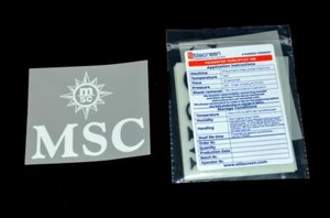 Official AC Milan Sponsor MSC Football Sponsor Home/third 2023/24 - Picture 1 of 1