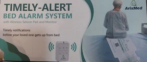 ArixMed Early Alert Bed Alarm System Wireless Sensor Pad & Monitor - Picture 1 of 3